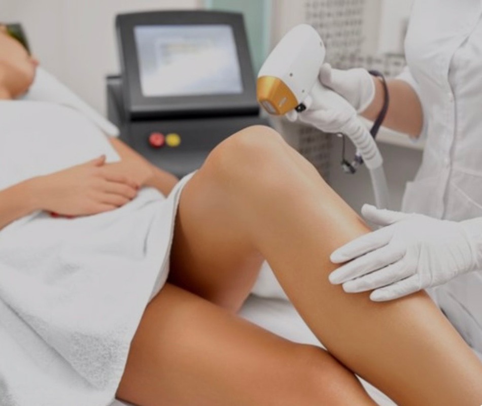 Depilación láser de diodo